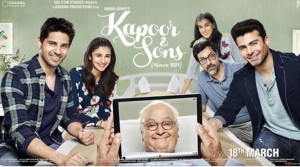 Kapoor and Sons Movie Poster Image 1