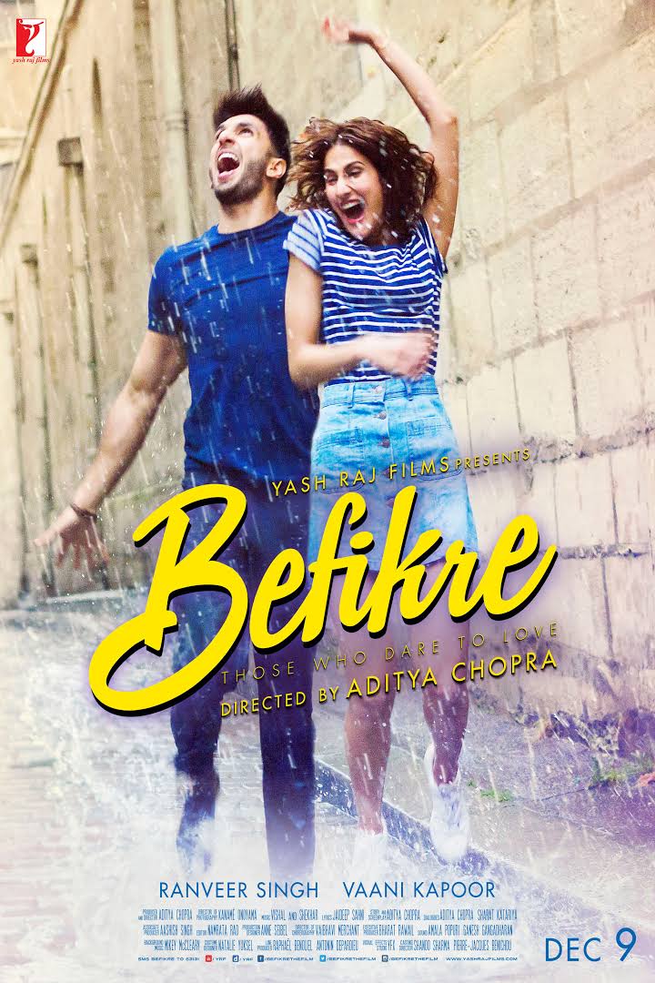 Befikre Bollywood Movie Poster Image 1