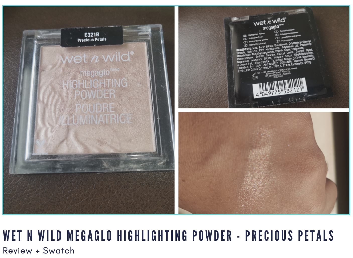 dessert Slumber Arctic Wet n Wild MegaGlo Highlighting Powder - Review with Swatches -  ReviewGala.com - Book review - Product Review