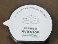 Mumuso White Nenuphar Hydrating Mud Mask Review