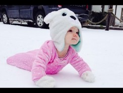 Cute Babies Playing in the Snow First Time – Funny Videos